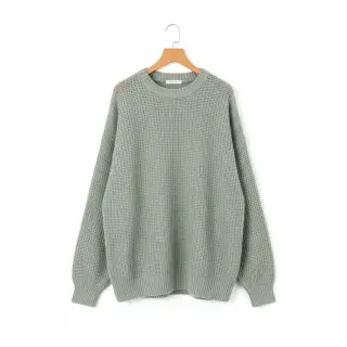 Knit fabrics BIG KNIT mint