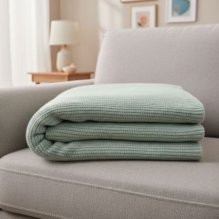 Knit fabrics BIG KNIT mint