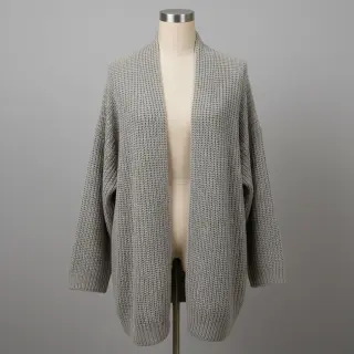Knit fabrics BIG KNIT stone