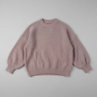 Knit fabrics BIG KNIT old pink