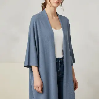 Knit fabrics BIG KNIT blue