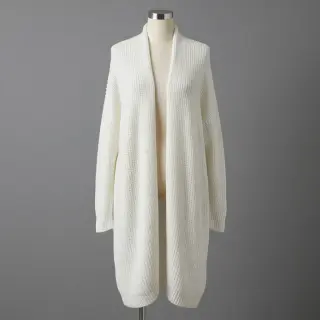 Knit fabrics BIG KNIT off white