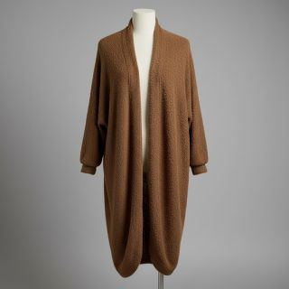 Knit fabrics Paris bouclé brown