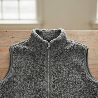 Coat fabric TEDDY grey