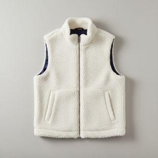 Coat fabric TEDDY ecru