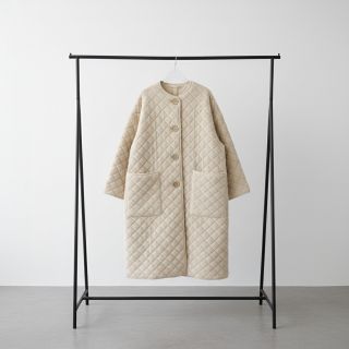 Coat fabric TEDDY Diamond beige