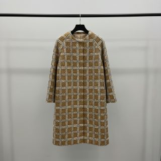 Coat fabric Bouclé Squares design A