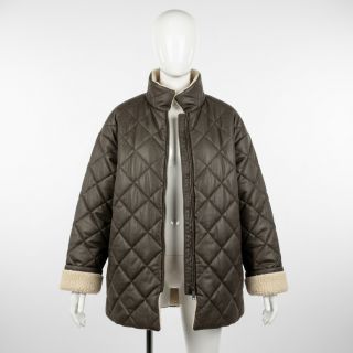 Coat fabric Vintage Glammy Teddy Lammy grey