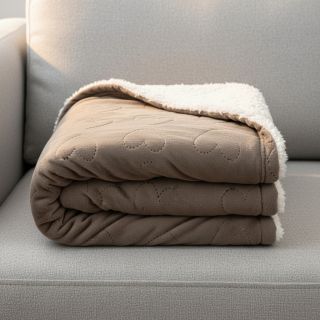 Nicky TEDDY Hearts taupe