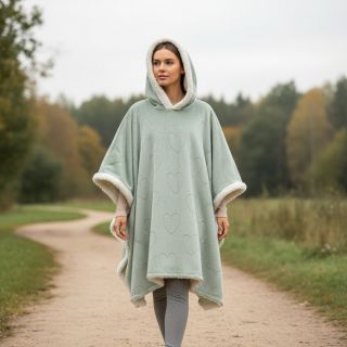 Nicky TEDDY Hearts old green