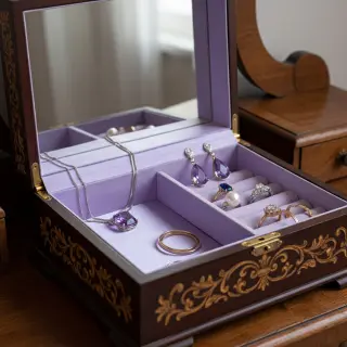 Satin lilac