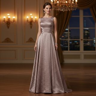 Satin DION rose gold