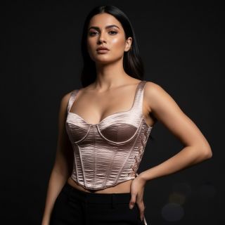 Satin DION rose gold