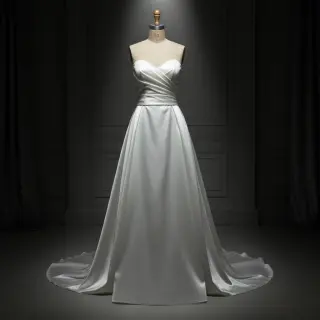 Satin SOIVÉ white