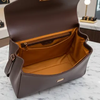 Satin cognac