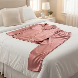 Satin mauve