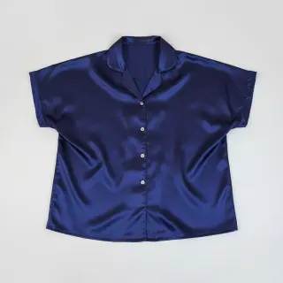Satin navy