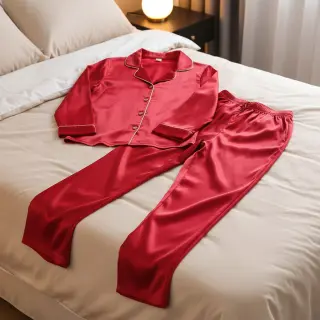 Satin red