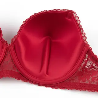 Satin red
