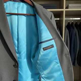 Satin turquoise