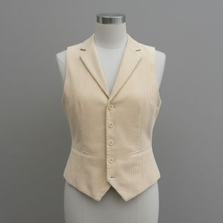 Corduroy 6W WASHED STRETCH butter