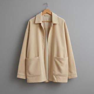 Corduroy 6W WASHED STRETCH butter