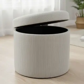 Corduroy HUGGY silver