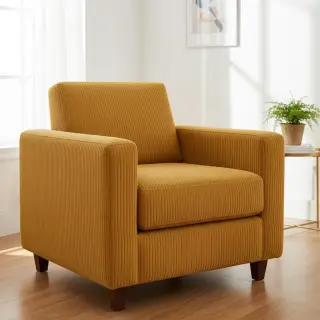 Corduroy FUTE ocre