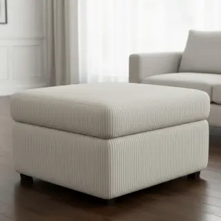 Corduroy FUTE ecru