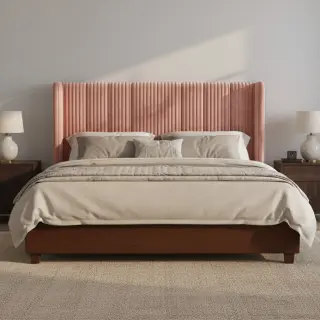 Corduroy HANNIBAL bois de rose