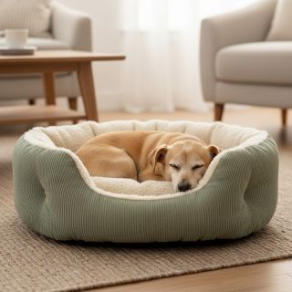 Corduroy Cofur fleece camo green