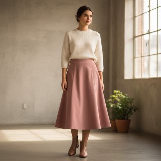 Fine corduroy light purple