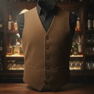 Fine corduroy camel