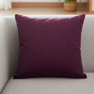 Corduroy 6W WASHED STRETCH aubergine