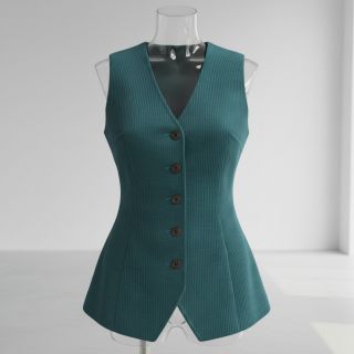 Corduroy 6W WASHED STRETCH petrol