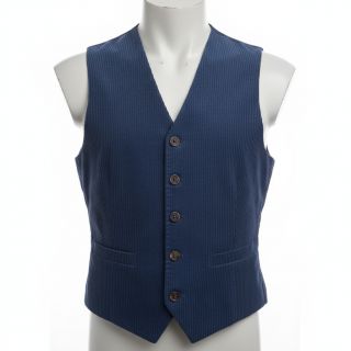 Corduroy 6W WASHED STRETCH marine