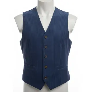 Corduroy 6W WASHED STRETCH marine