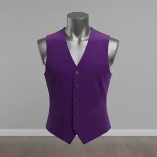Corduroy 6W WASHED STRETCH purple