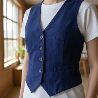 Corduroy 6W WASHED STRETCH cobalt