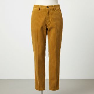 Corduroy 6W WASHED STRETCH ochre