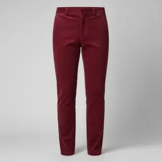 Corduroy 6W WASHED STRETCH dark red