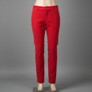 Corduroy 6W WASHED STRETCH red