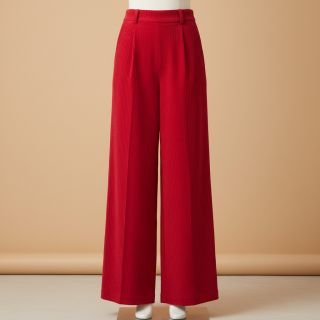 Corduroy 6W WASHED STRETCH red