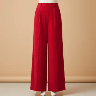 Corduroy 6W WASHED STRETCH red