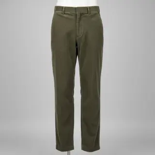 Corduroy 6W WASHED STRETCH camo green