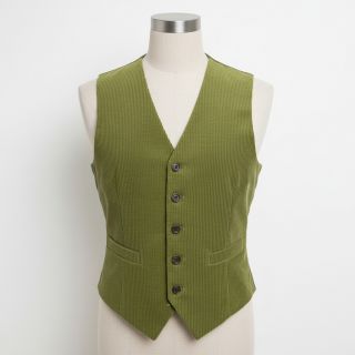 Corduroy 6W WASHED STRETCH green