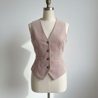 Corduroy 6W WASHED STRETCH old pink