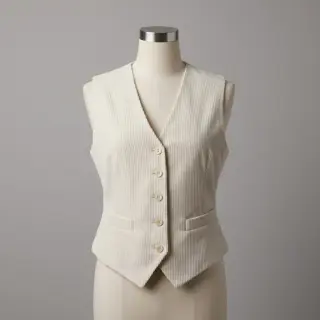 Corduroy 6W WASHED STRETCH off white