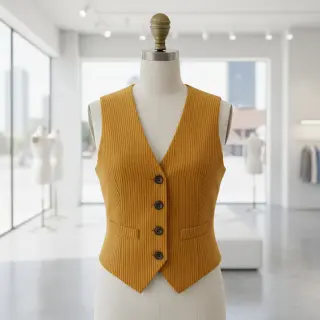 Corduroy 6W COTTON TOUCH ochre