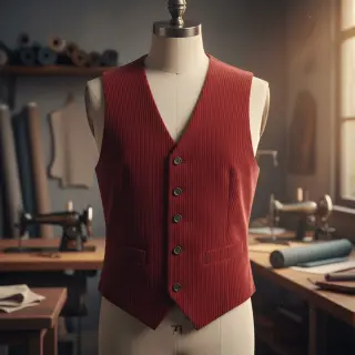 Corduroy 6W COTTON TOUCH red